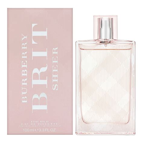 burberry brit eau de toilette spray for women 3.3 oz|burberry brit notes.